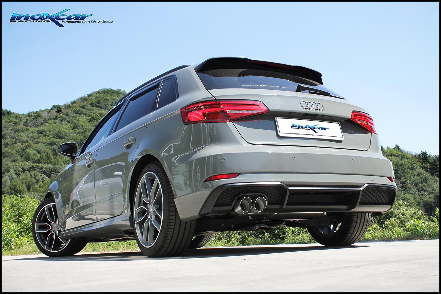 Audi A3 (8V) 35TFSI Inoxcar Sport Exhaust Systems